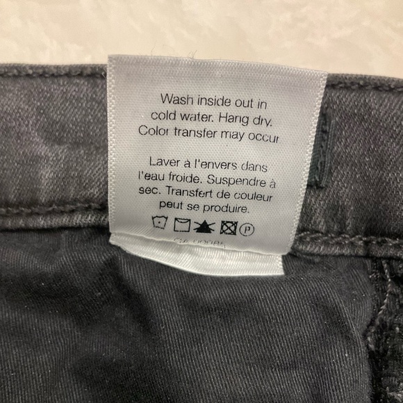 Veronica Beard Beverly 10” High Rise Flare Leg Black Jeans, 5-Pocket, Size 27 - Picture 9 of 15